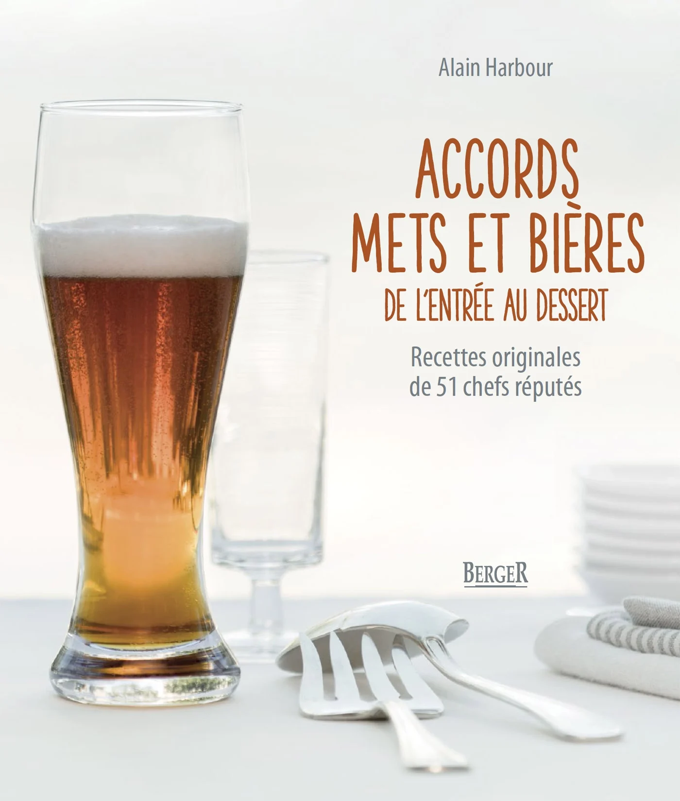 Couverture du livre Accords mets et bières par Alain Harbour