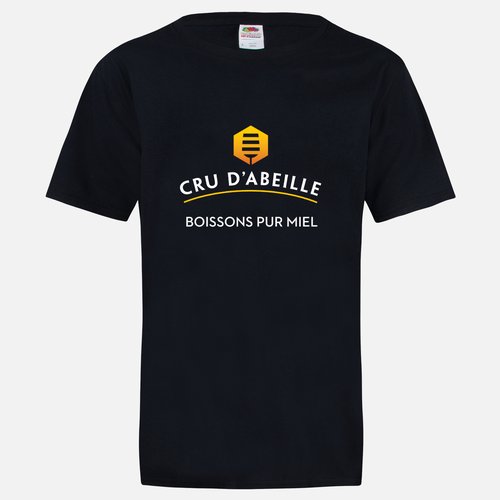 T-Shirt noir Cru d'Abeille