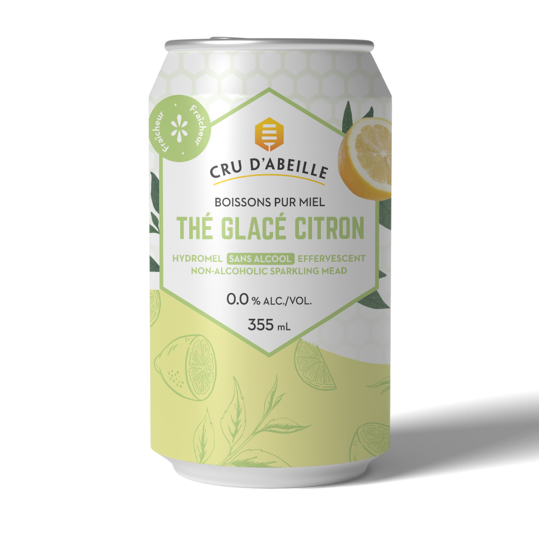 24 hydromels sans alcool - Thé glacé au citron