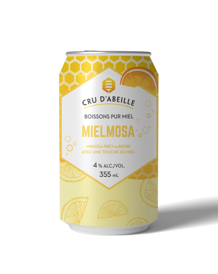mielmosa-mockup Visuel de la canette Mielmosa, un cocktail apicole au miel de Cru d'Abeille